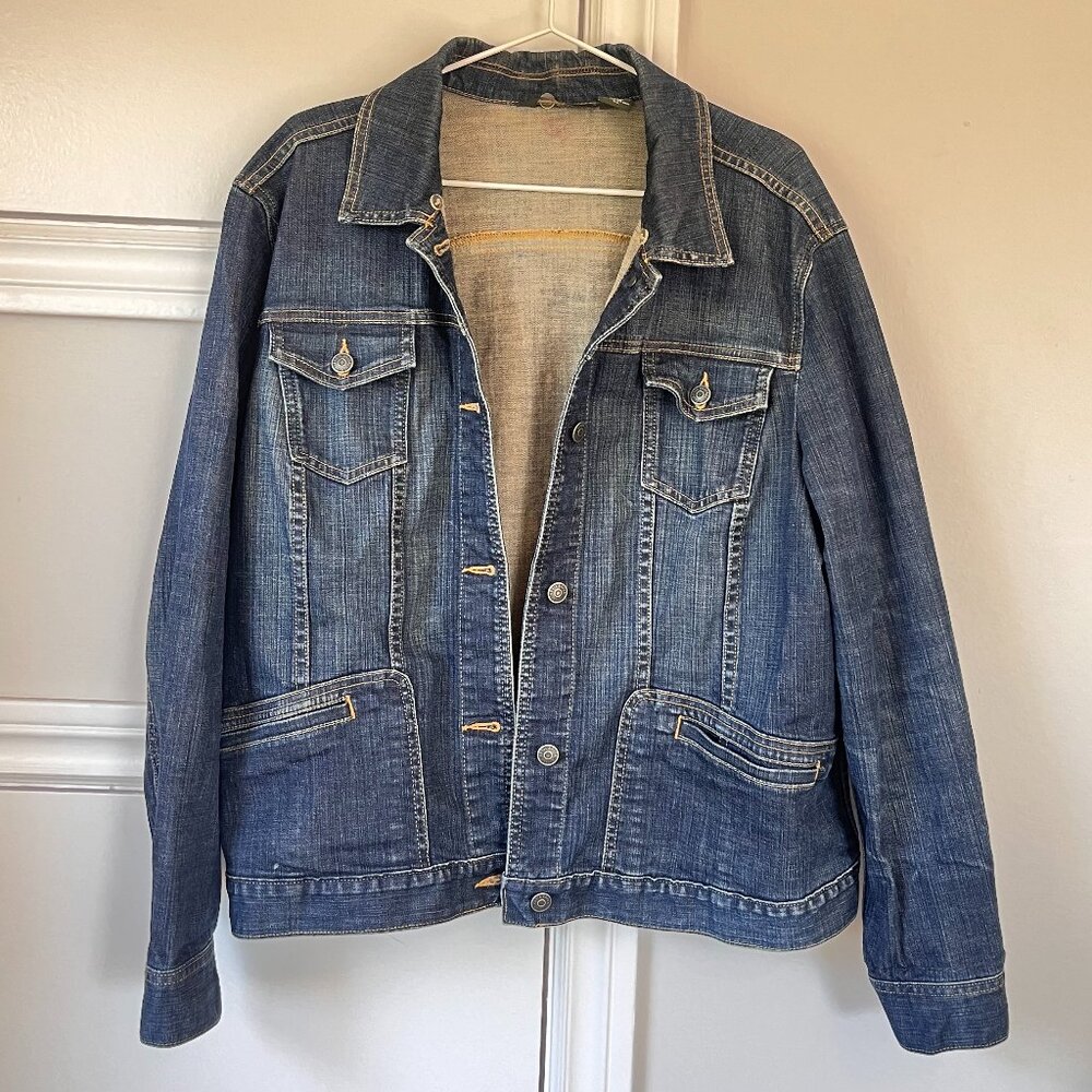 Eddie Bauer Cropper Denim Jacket